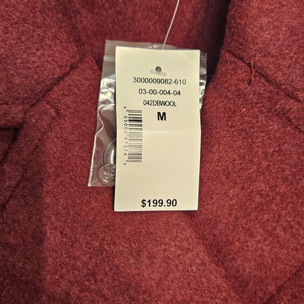 Ricki's Red Wool Jacket - Picture 3 of 4